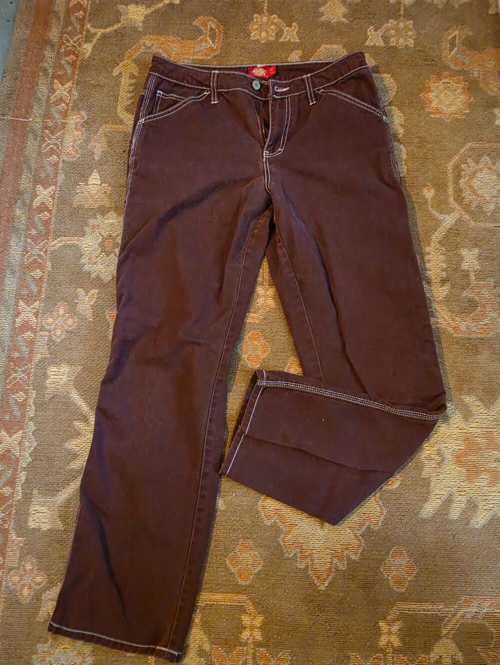Dickies Burgundy Utility Pants